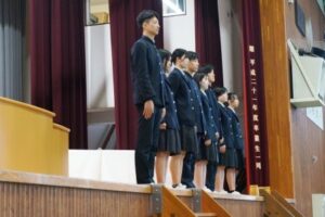 表彰伝達式