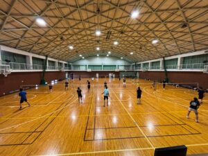 【バドミントン部】中学生（Nライン）との合同練習